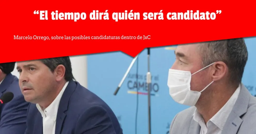 Orrego elogió a Fabián Martín pero evitó hablar de candidatura