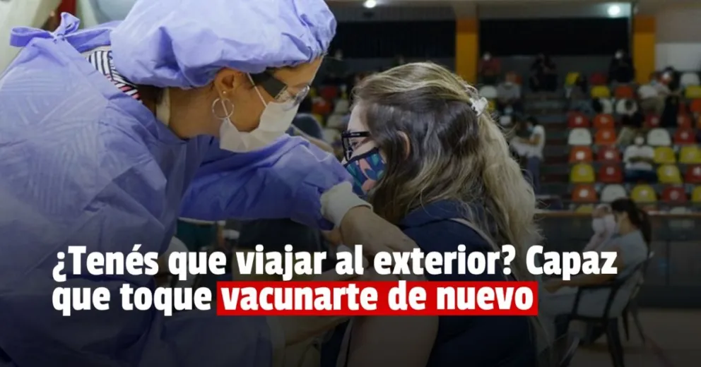 Habrá cuarta dosis para vacunados con Sputnik V que deban viajar al exterior