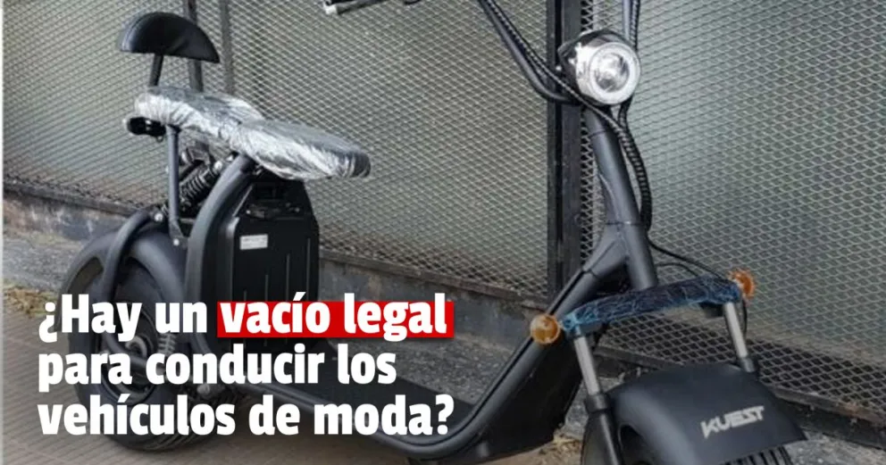 Confirman falta de documentación en conductores de motos y monopatines eléctricos 