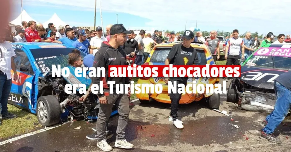 El sanjuanino Della Motta protagonizó un accidente múltiple