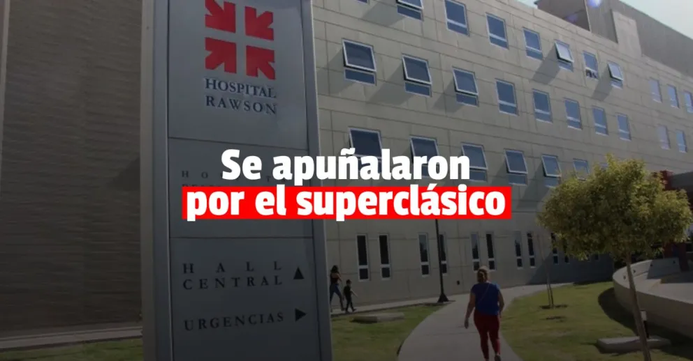 Se pelearon por el superclásico y terminaron apuñalados