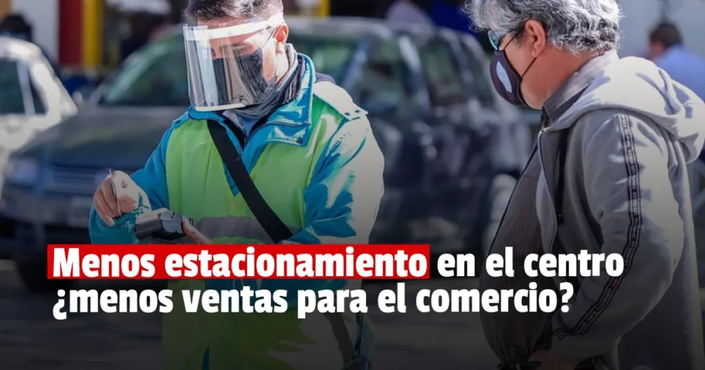 La reducción de estacionamientos en el microcentro afectó al comercio 