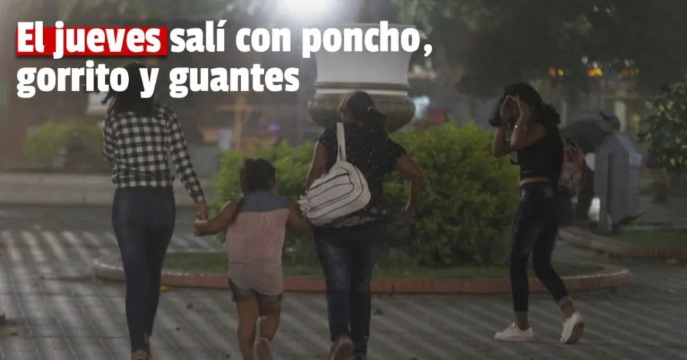 Clima de otoño: mañana calor y después mucho frio