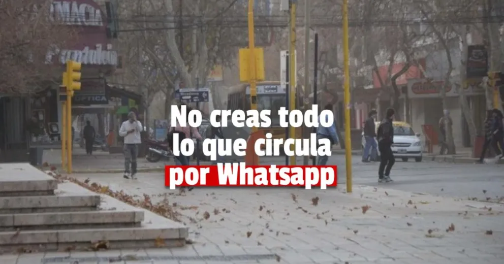 Protección civil habló sobre el mensaje viral que circula por Whatsapp