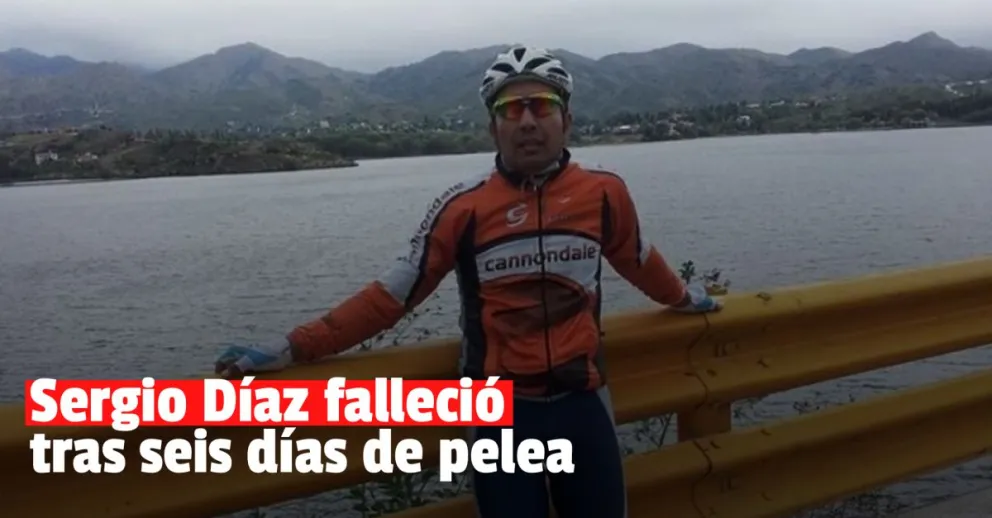 Murió el ciclista Sergio Díaz tras el accidente en una carrera
