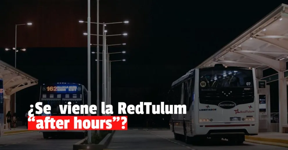 Trabajan para establecer horarios nocturnos de la RedTulum 