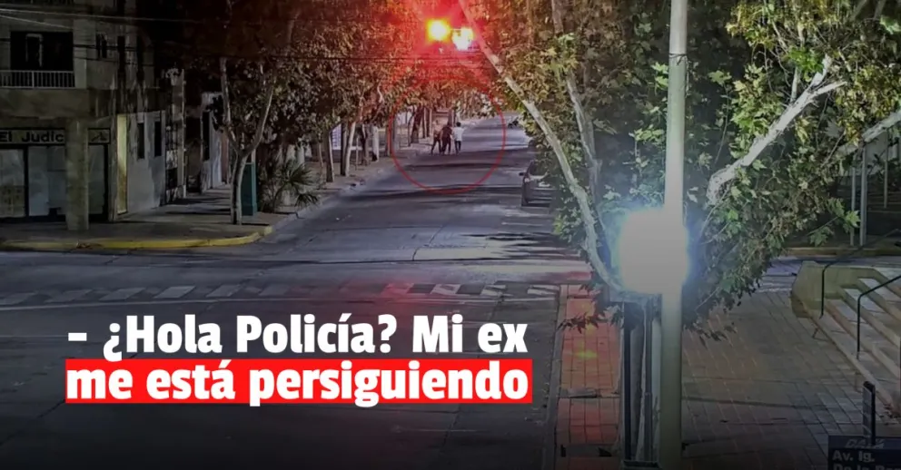 El desesperante momento que vivió una sanjuanina acosada por su ex 