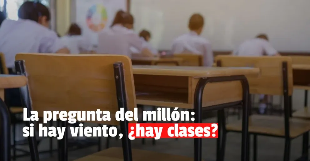Suspenden las clases en los Institutos Preuniversitarios por el viento