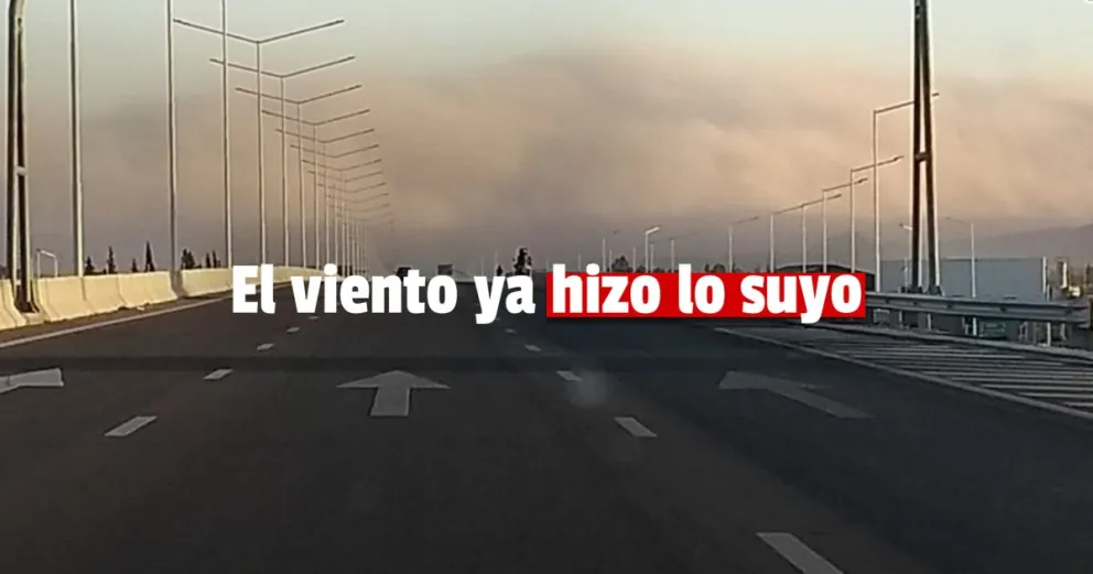 Por el fuerte viento hay cortes de luz en varios departamentos
