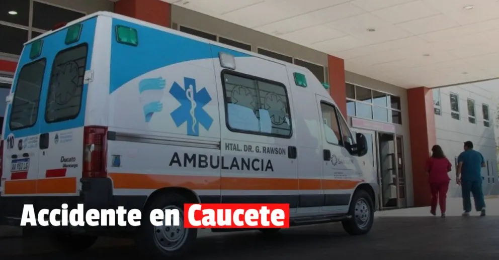 Un accidente entre una camioneta y una moto dejó una persona herida