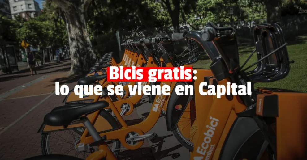 En Capital pondrán bicicletas gratuitas para recorrer el departamento