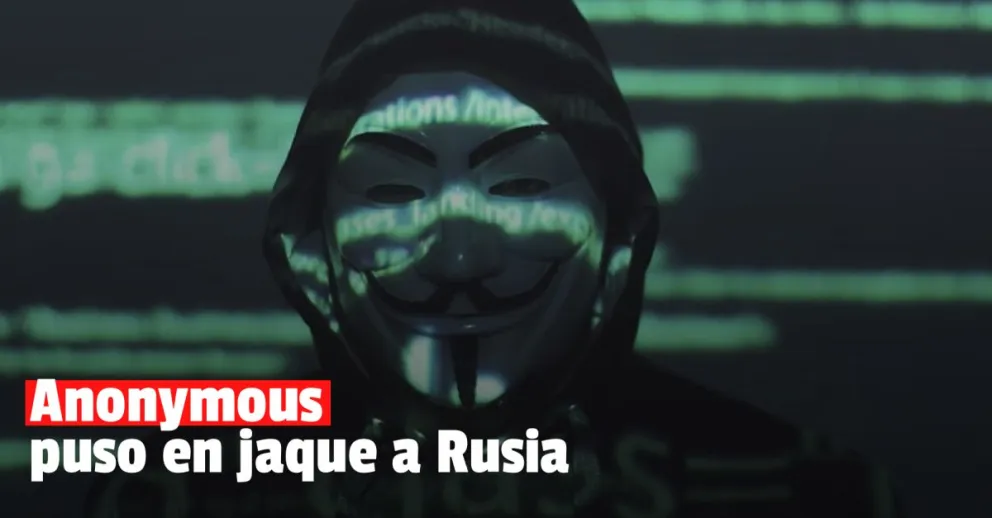 Anonymous hackeó el Banco Central de Rusia y amenazó con publicar 35 mil archivos secretos