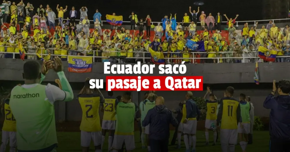Ecuador clasificó al mundial de Qatar de la mano del argentino Gustavo Alfaro