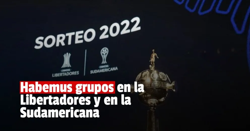 Así quedaron los grupos de la Copa Libertadores