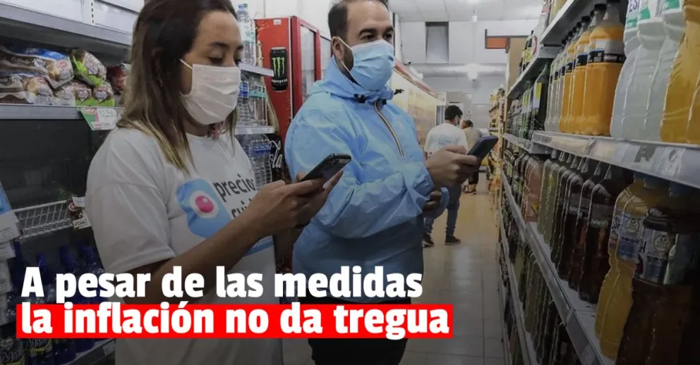 Pese a las medidas, la inflación en alimentos no cede y supera el 7% en lo que va de marzo