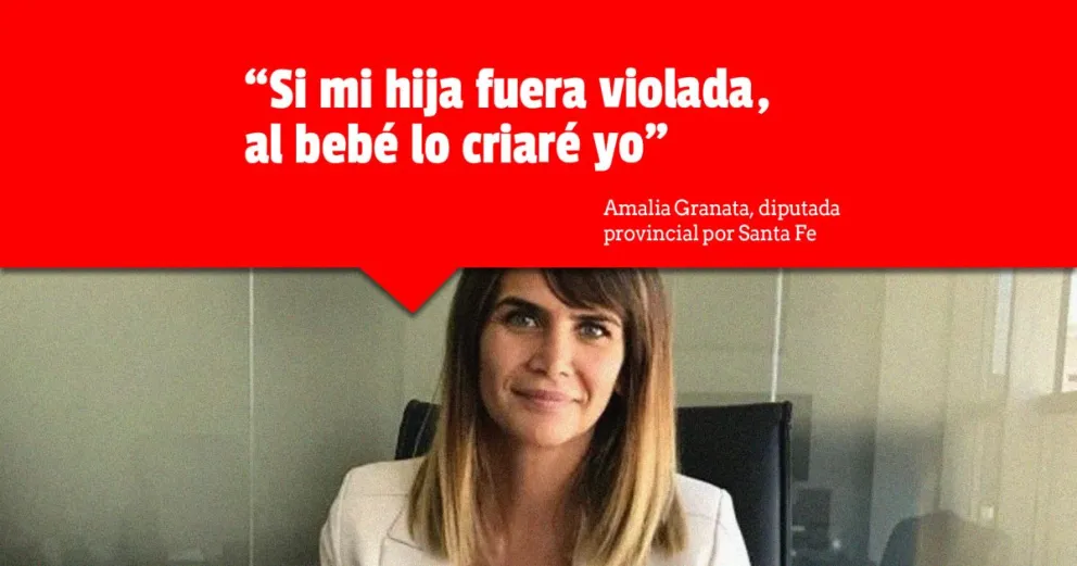 Amalia Granata defendió su postura contra el aborto con un polémico ejemplo