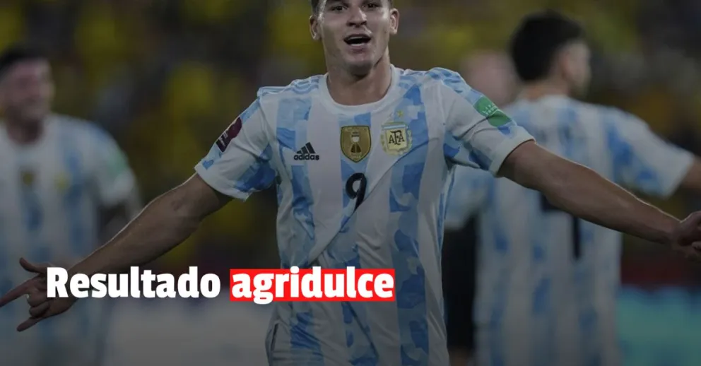 Argentina empató con Ecuador en Guayaquil