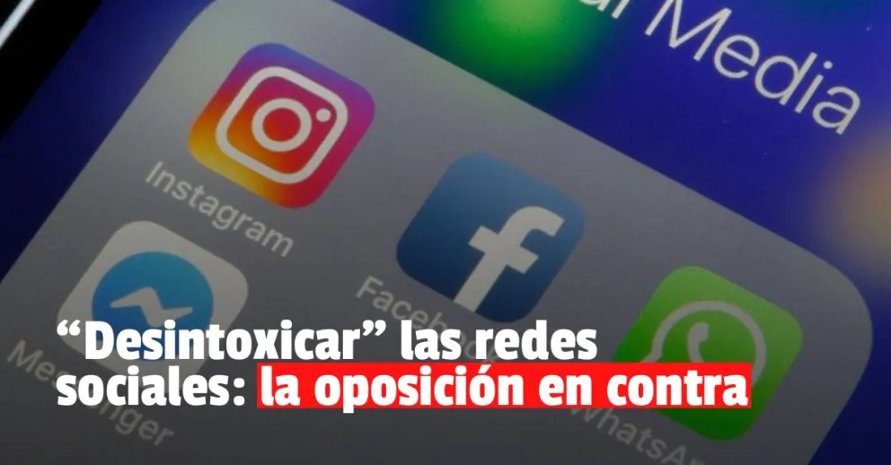 La oposición rechazó el proyecto oficialista para regular las redes