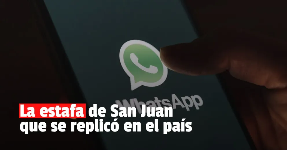 Alertan por una nueva estafa por WhatsApp