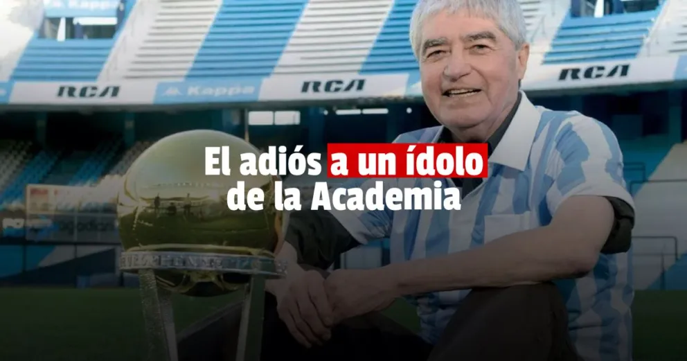 Dolor en el fútbol: murió el Chango Cárdenas, ídolo de Racing
