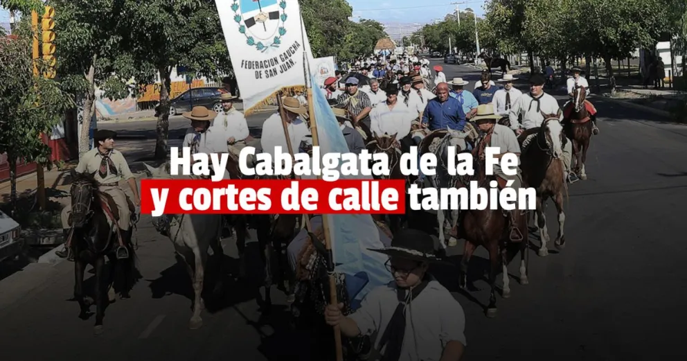 Se viene la Cabalgata de la Fe y va a haber corte de calles 