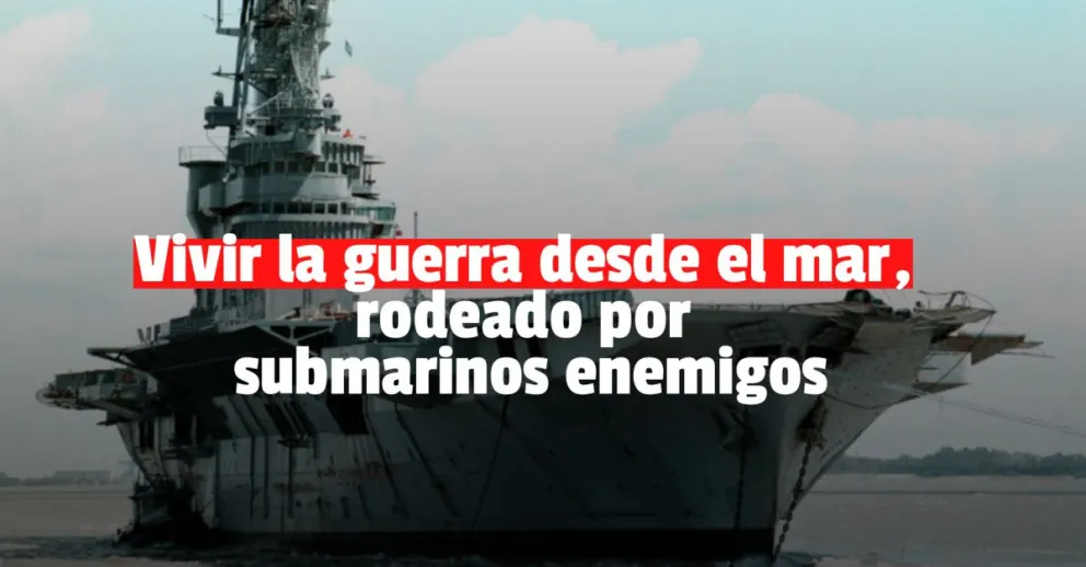 Vivió la guerra desde el mar y hasta la persecución de un submarino británico