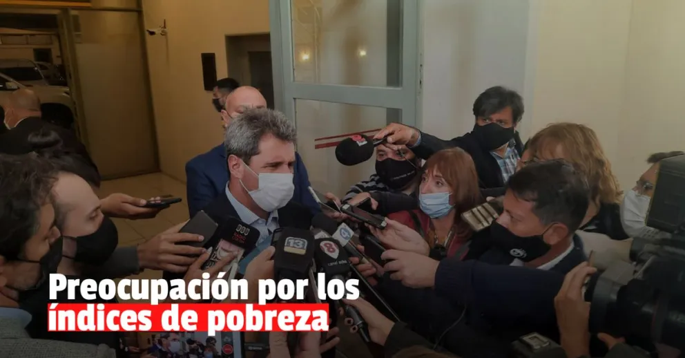Sergio Uñac habló sobre el índice de pobreza en San Juan: "son números que preocupan"