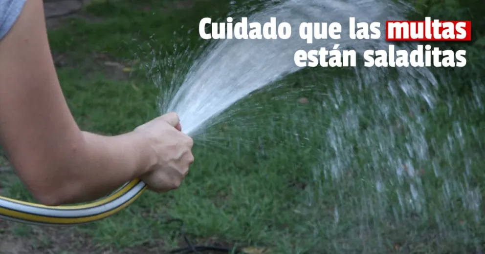Desde abril cambia el horario restringido del agua potable