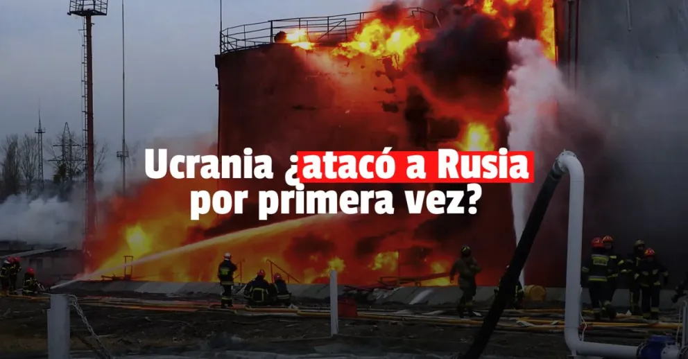 Rusia acusó a Ucrania de bombardear su territorio