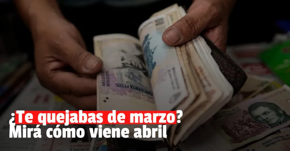 Los aumentos que se vienen en abril
