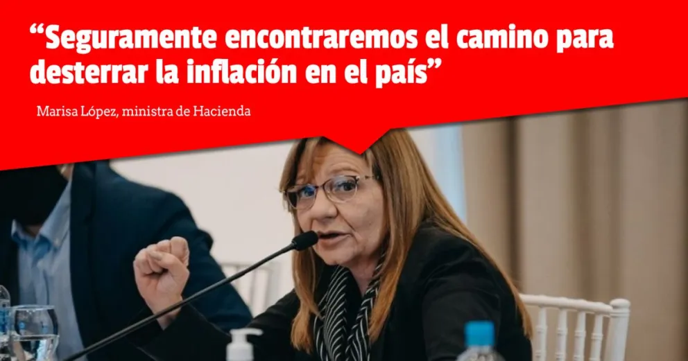 Marisa López indicó que el equipo de Economía a nivel nacional está preparado para luchar contra la inflación