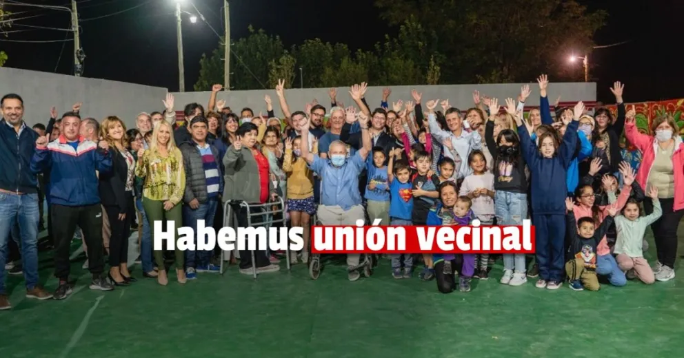 El barrio Camilo Rojo estrenó nueva unión vecinal