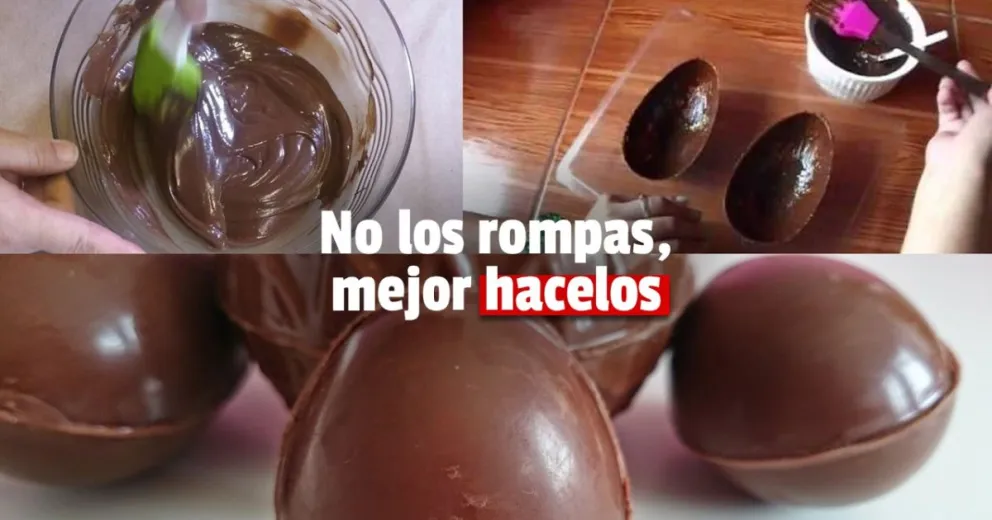 Lo que nos preguntamos todos: ¿Cuánto cuesta hacer huevos de pascuas caseros?