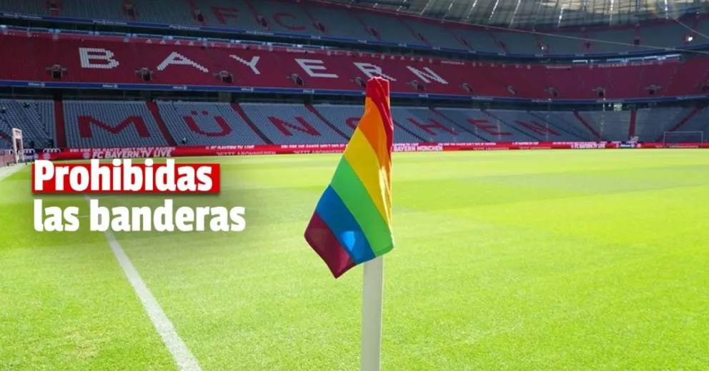 El Mundial de Qatar 2022 tiene su primera polémica: confiscarán banderas LGBTTIQ+