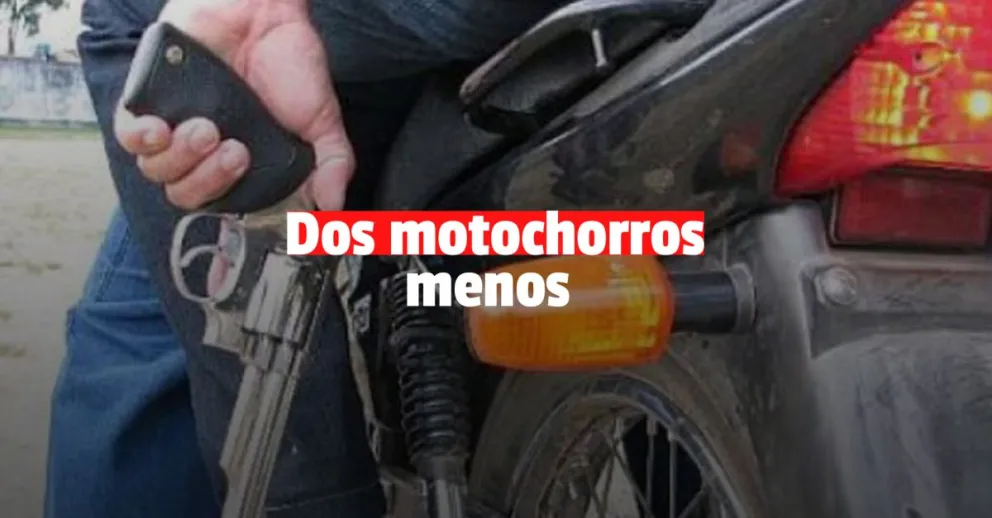 Pocito: detienen a dos motochorros que intentaron robar en una vivienda