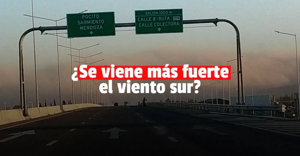 Pronosticaron viento fuerte durante la tarde noche de este domingo