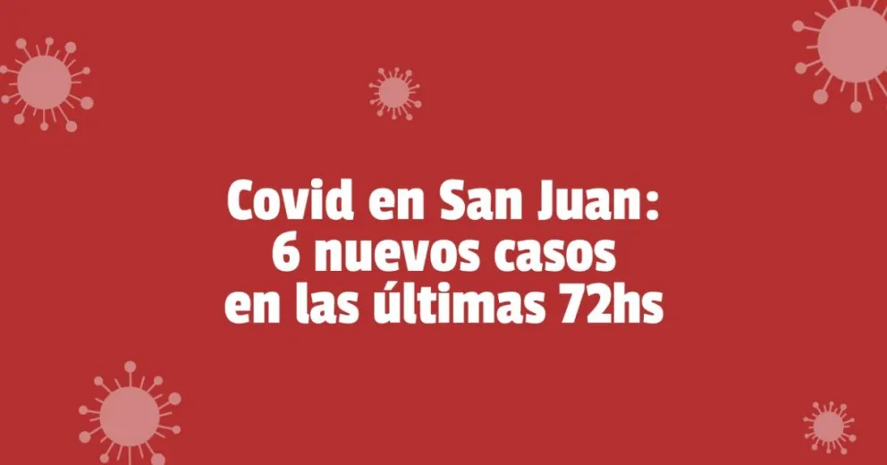 Coronavirus en San Juan: hoy se reportaron 0 casos positivos