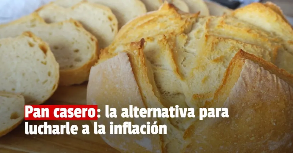 ¿Cuánto sale hacer pan en la casa?