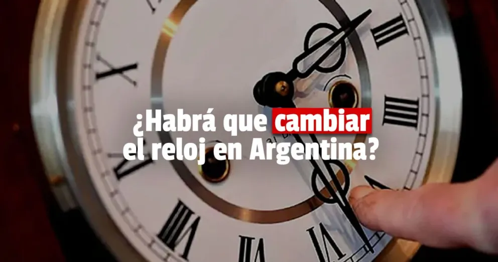 Julio Cobos presentó un proyecto para cambiar el huso horario en todo el país
