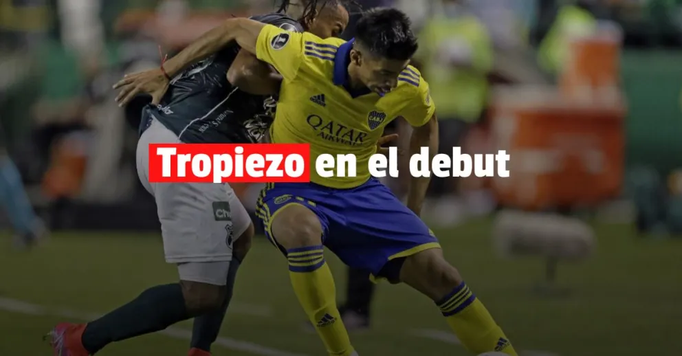 Boca perdió frente a Deportivo Cali y empezó con un traspie su camino en la Copa Libertadores