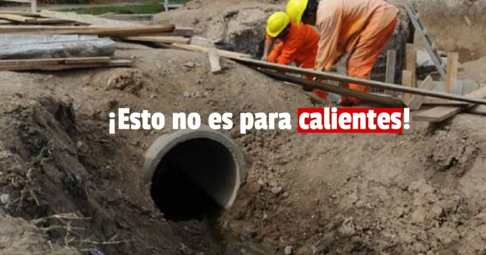 Capital: OSSE repara las cloacas de Avenida Ignacio de la Rosa y Paula 