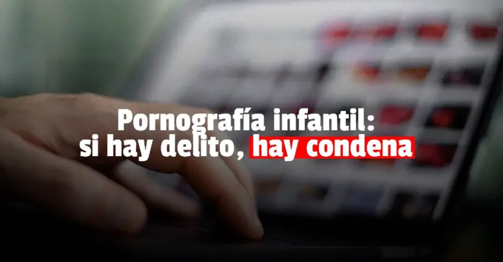 Hubo nueve condenas por distribución de pornografía infantil en menos de un año 