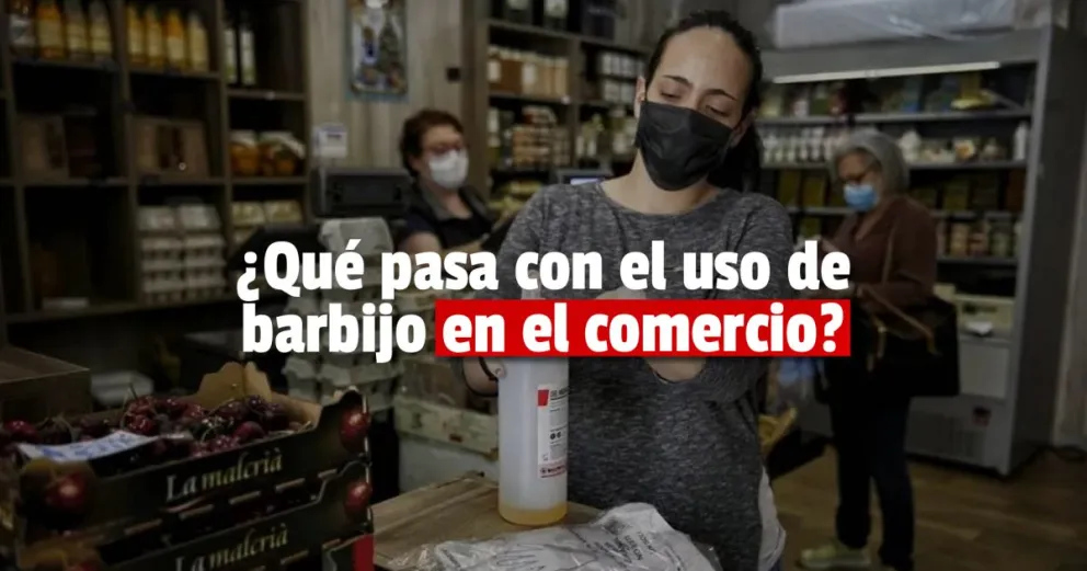 Sin definiciones, el Comercio dejará la decisión del uso del barbijo a cada propietario
