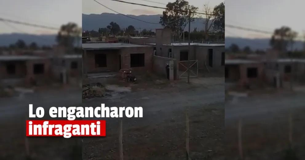 Un ladrón fue escrachado al intentar robar en Pocito