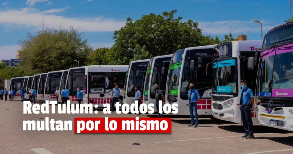 RedTulum: el 70% de las multas son por incumplimiento de horarios y frecuencias
