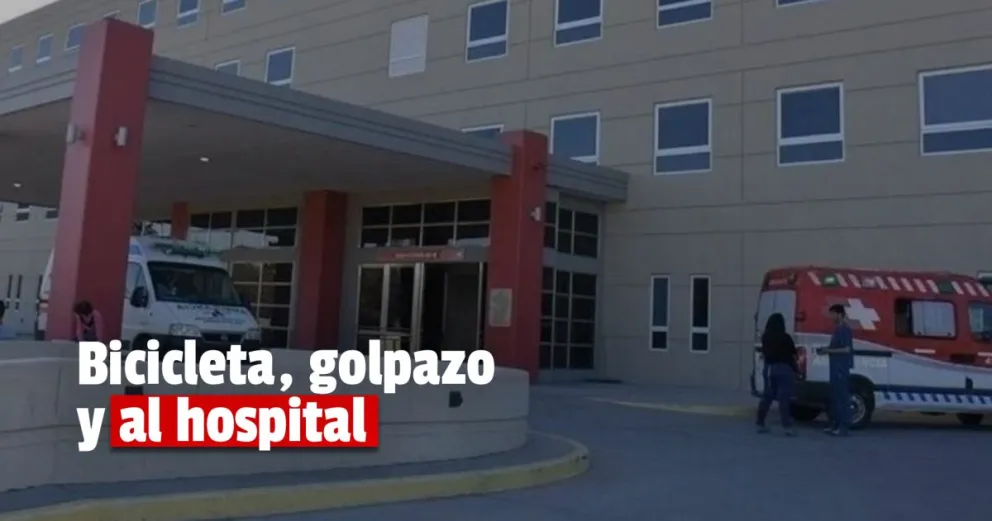Un nene se cayó de su bici y tuvo que ser hospitalizado
