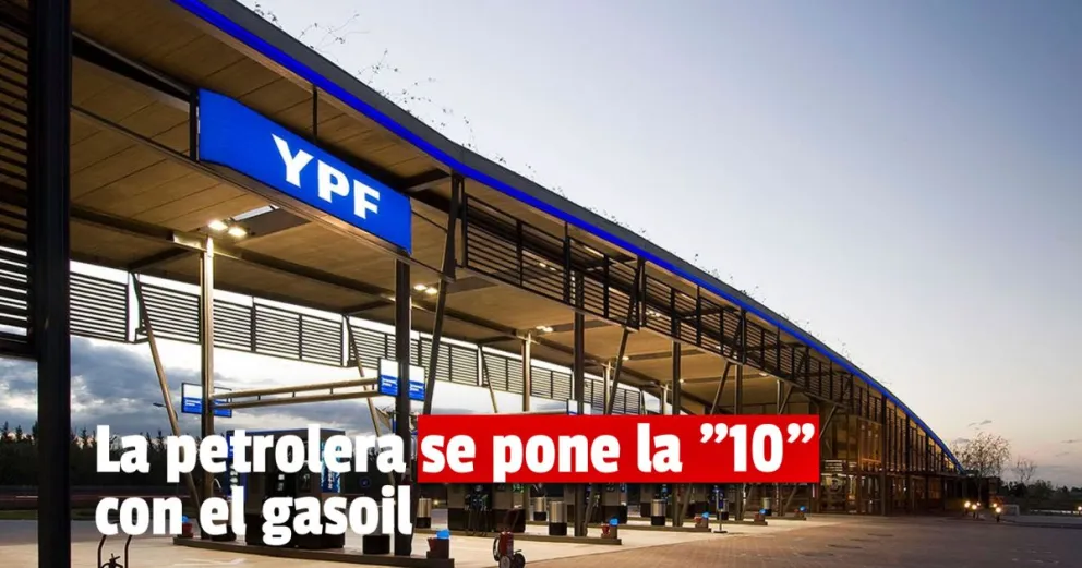 YPF aseguró que ofrecerá un 10% más de gasoil para evitar el desabastecimiento