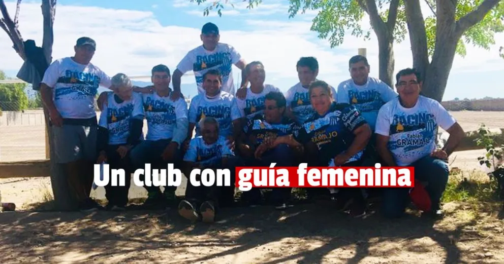 El Club Defensores de Racing es uno de los primeros con presidenta mujer 