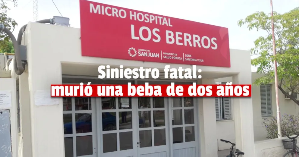 Una nena de dos años murió en un vuelco en Los Berros