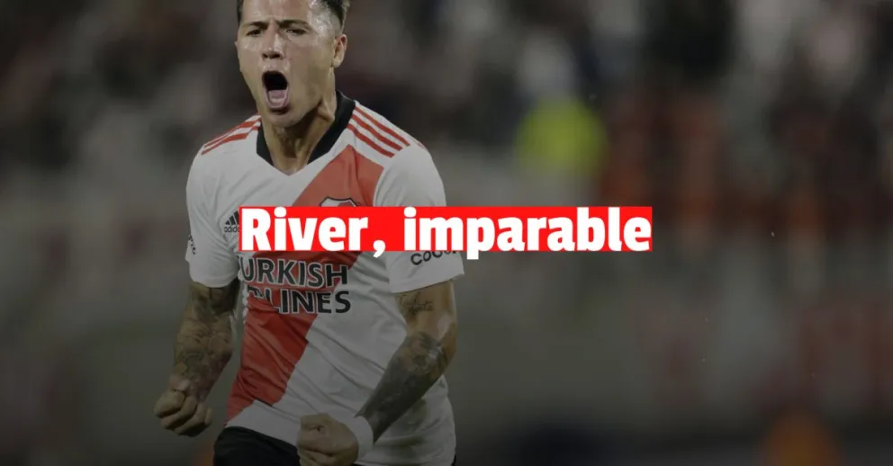 River le ganó a Argentinos Juniors y sumó un valioso triunfo que lo pone a tiro de la cima